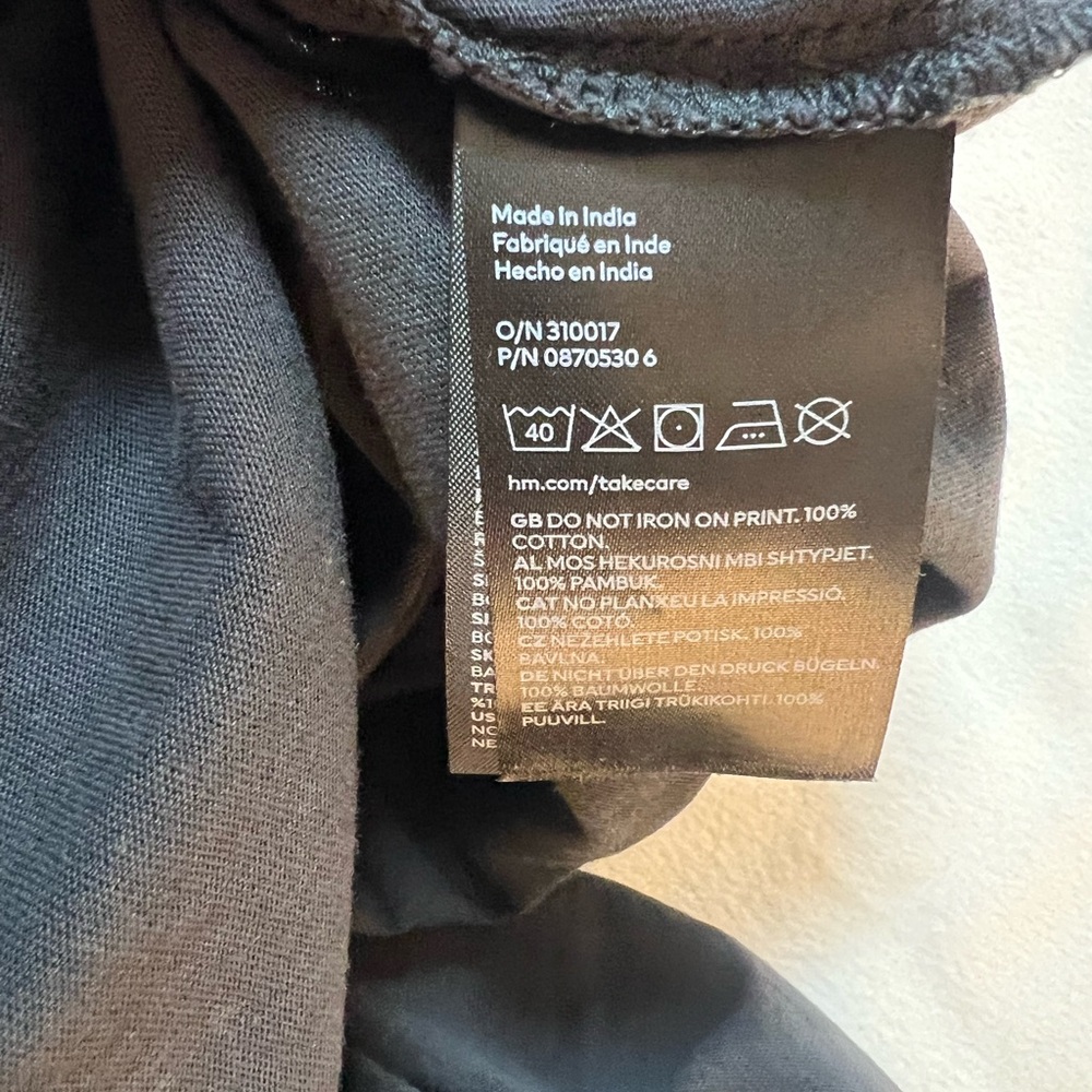 H&M‎ Black Sleeveless Paris Dress for Kids - Picture 6 of 6